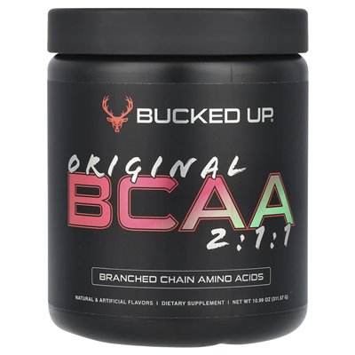 Bucked Up, oryginalny BCAA 2: 1: 1, Strawberry Mojito, 10,99 uncji (311,57 g)