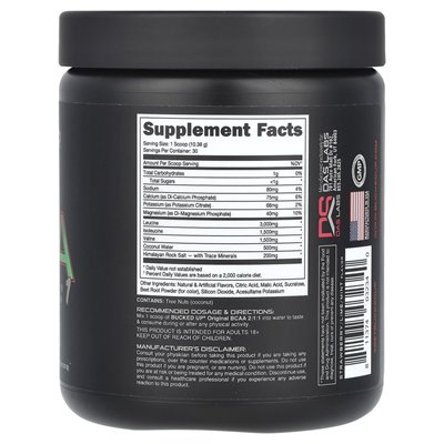 Bucked Up, oryginalny BCAA 2: 1: 1, Strawberry Mojito, 10,99 uncji (311,57 g)