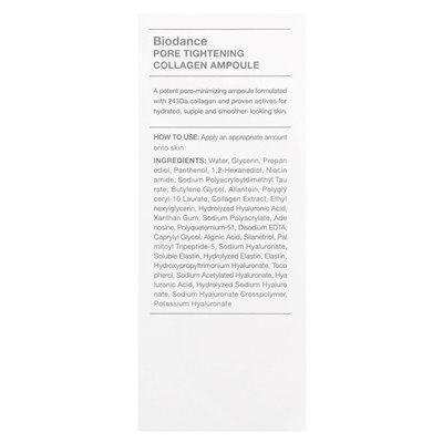 Biodance, Kollagen-Ampullen Kollagen, 1,69 fl Oz (50 ml)