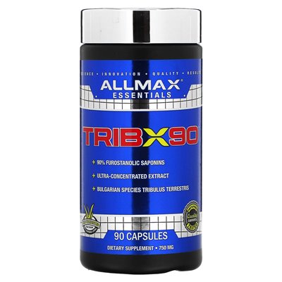 Allmax, Tribx90®, 750 mg, 90 Kapseln