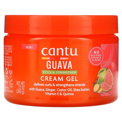 Cantu, Guava Style & Strengthen, Cream Gel, 12 oz (340 g) Cantu, Guava Style & Strengthen, Cream Gel, 12 oz (340 g)