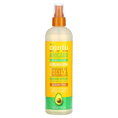 Cantu, awokado nawilżający spray odświeżający, 12 fl oz (355 ml)