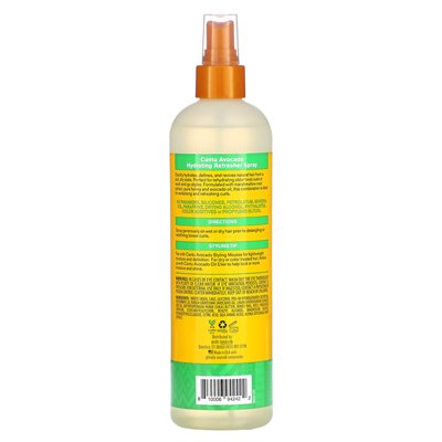 Cantu, awokado nawilżający spray odświeżający, 12 fl oz (355 ml)
