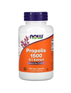 NOW Foods, Propolis 1500, 100 Vegetarian Capsules NOW Foods, Propolis 1500, 100 Vegetarian Capsules
