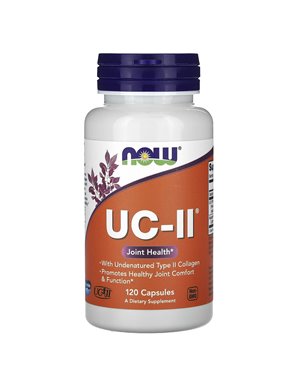 NOW Foods, UC-II Gelenkgesundheit mit nicht denaturiertem Typ-II-Kollagen, 120 vegetarische Kapseln