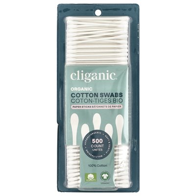 Ciganic, organiczne waciki, 500 liczenie