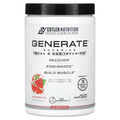 Cutler Nutrition, Crafting, Better Infused BCAA & EAA, Wassermelone, 11,3 oz (321 g)