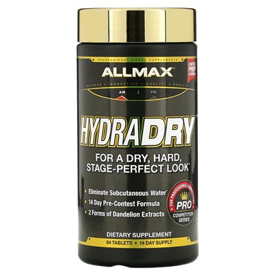 Allmax, Hydradry ™, 84 Tabletten