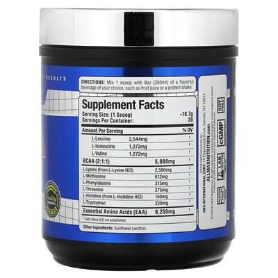 Allmax, Essentials, EAA, 11.29 oz (320 g)