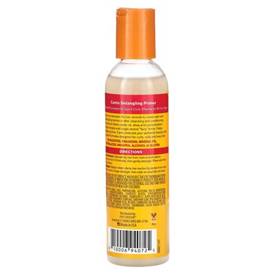 Cantu, Detangling Primer with Jamaican Black Castor Oil & Cocoa Butter, 6 fl oz (177 ml) Cantu, Detangling Primer with Jamaican Black Castor Oil & Cocoa Butter, 6 fl oz (177 ml)