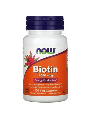 NOW Foods, Biotin, 1.000 mcg, 100 Vegetarische Tabletten. Kapseln NOW Foods, Biotin, 1.000 mcg, 100 Vegetarische Tabletten. Kapseln