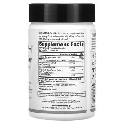 Cutler Nutrition, Triumph, Lean Muscle Wzmacniacz, 56 kapsułek wegetariańskich