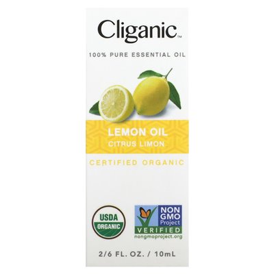 Cliganic, 100% Czyste Olejki Eteryczne, Oliwa z Cytryny, 0.33 fl oz (10 ml) Cliganic, 100% Czyste Olejki Eteryczne, Oliwa z Cytryny, 0.33 fl oz (10 ml)