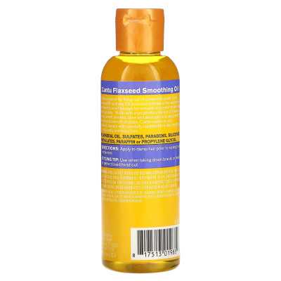 Cantu, olej wygładzający siemienie lniane, 3,4 fl oz (100 ml) Cantu, olej wygładzający siemienie lniane, 3,4 fl oz (100 ml)