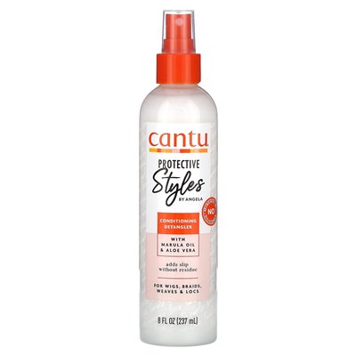 Cantu, Style ochronne Angeli, Conditioning Detangler, dla peruk, warkocze, Wevves &amp Locs, 8 fl oz (237 ml)