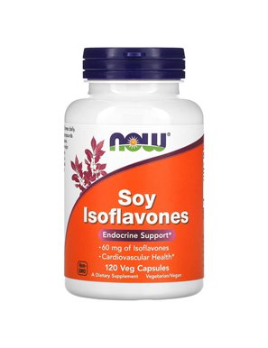 NOW Foods, Soja-Isoflavone, 120 vegetarische Kapseln NOW Foods, Soja-Isoflavone, 120 vegetarische Kapseln