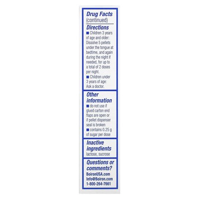 Boiron, SleepCalm Kids, 2 Portable Tubes, 80 Pellets Each