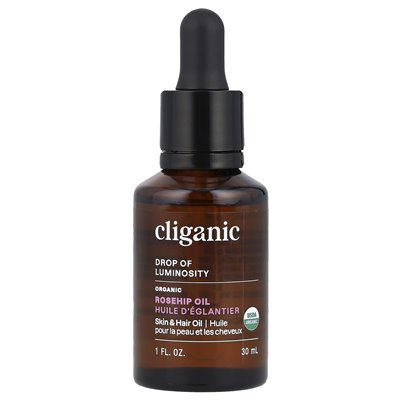 Cliganic, Olej z Dzikiej Róży, 1 szklanka (30 ml) Cliganic, Olej z Dzikiej Róży, 1 szklanka (30 ml)