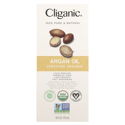 Ciganic, Organic Argan Oil, 16 Fl Oz (473 ml)