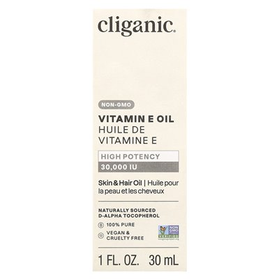 Ciganic, olej witaminy E, 1 Fl Oz (30 ml)