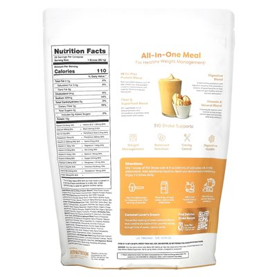 310 Nutrition, All-In-One Shake, Caramel Sundae, 28.7 oz (814.8 g) 310 Nutrition, All-In-One Shake, Caramel Sundae, 28.7 oz (814.8 g)