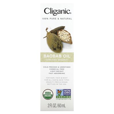 Ciganic, 100 % reines und natürliches Baobaböl, 2 fl oz (60 ml)