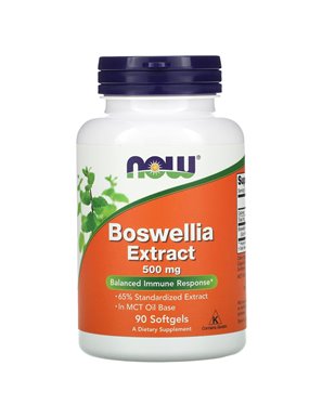 NOW Foods, Weihrauchextrakt, 500 mg, 90 Softgelkapseln