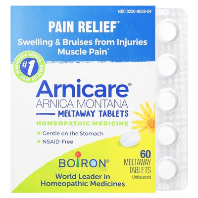 Boiron, Arnicare, Arnica Montana Melaway Tabletki, niezmienione, 60 tabletek Meltaway