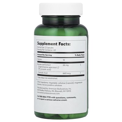 American Biosciences, Sugarsolve 24/7®, 120 kapsułek