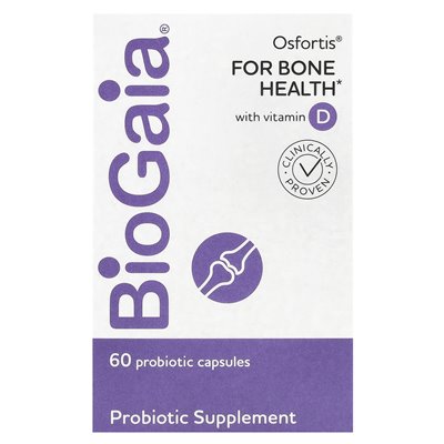 Biogaia, Osforis mit Vitamin D, 60 probiotische Kapseln