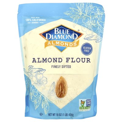 Blue Diamond, mąka migdałowa, drobno przesiewana, 16 uncji (454 g)