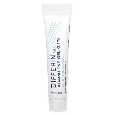 The Difference, Adapalene Gel 0.1% Acne Treatment, Fragrance Free, 0.5 Ounce (15g)