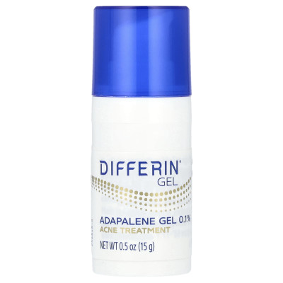 The Difference, Adapalene Gel 0.1%, Acne Treatment, 0.5 oz (15 g)