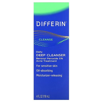 Varies, Täglicher Tiefenreiniger, Empfindliche Haut, 4 fl oz (118 ml)