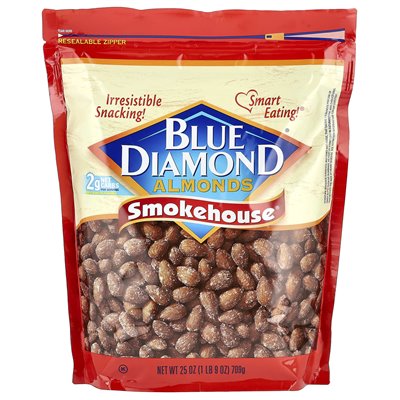 Blue Diamond, Mandel, Smokehouse®, 25 oz (709 g)