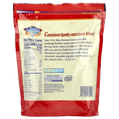 Blue Diamond, Mandel, Smokehouse®, 25 oz (709 g)