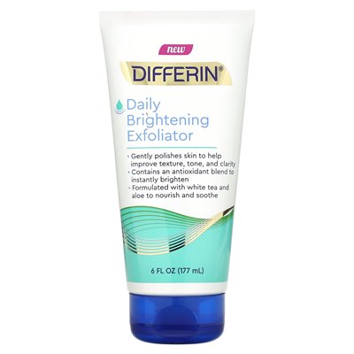 Różnica, codzienne exfoliator rozjaśniające, 6 fl oz (177 ml)