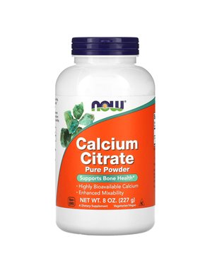 NOW Foods, Cytrynian Wapnia, Czysta Przyprawa, 8 oz (227 g)