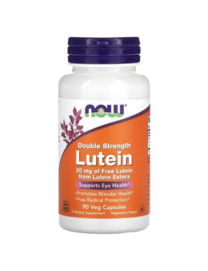 NOW Foods, Lutein doppelter Stärke, 90 vegetarische Kapseln NOW Foods, Lutein doppelter Stärke, 90 vegetarische Kapseln