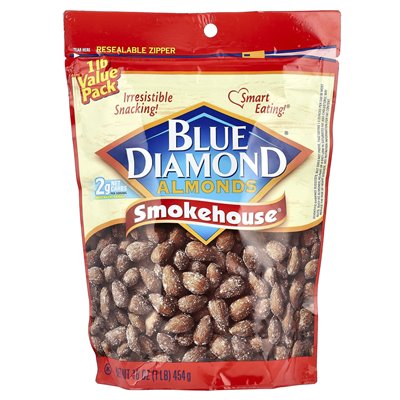 Blue Diamond, Smokehouse®, Mandeln, 16 oz (454 g)