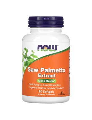 NOW Foods, Saw Palmetto Extract, 90 Softgels NOW Foods, Saw Palmetto Extract, 90 Softgels