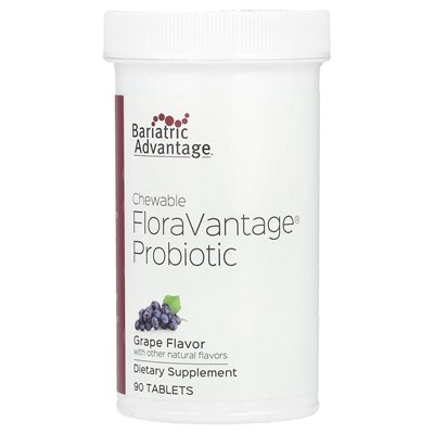 Zaleta bariatryczna, żucia Probiotyk Floravantage, winogrona, 90 tabletek Zaleta bariatryczna, żucia Probiotyk Floravantage, winogrona, 90 tabletek