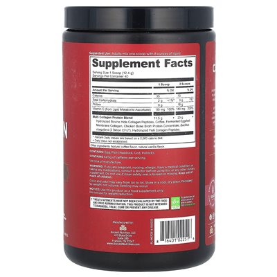 Ancient Nutrition, Multi-Kollagen-Protein, Kaltaufguss, 1,09 lbs (496 g)