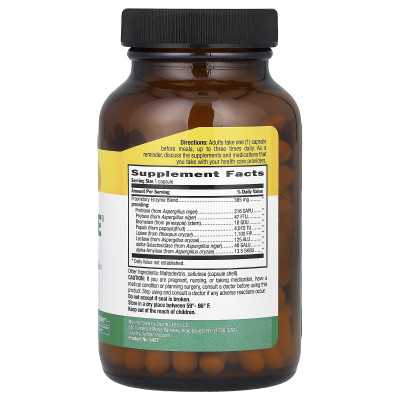 Country Life, Maxi-Zyme, 120 vegan capsules