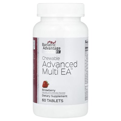 Bariatric Advantage, Chewable Advanced Multi EA, Strawberry, 60 tabletek Bariatric Advantage, Chewable Advanced Multi EA, Strawberry, 60 tabletek