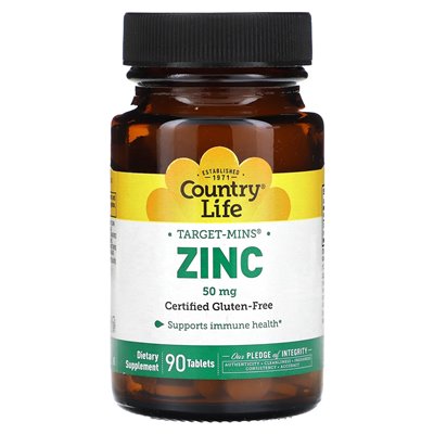 National Life, Goals, Zinc, 50mg, 90 tablets