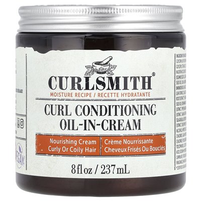Curlsmith, Curl Warunking Oil-in-Cream, 8 Fl Oz (237 ml) Curlsmith, Curl Warunking Oil-in-Cream, 8 Fl Oz (237 ml)