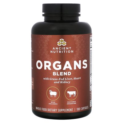 Ancient Nutrition, Organ Blend, 180 Capsules