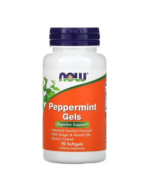NOW Foods, Mint Gels, 90 Soft Gels