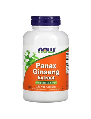 NOW Foods, Panax Ginseng-Extrakt, 250 vegane Kapseln NOW Foods, Panax Ginseng-Extrakt, 250 vegane Kapseln